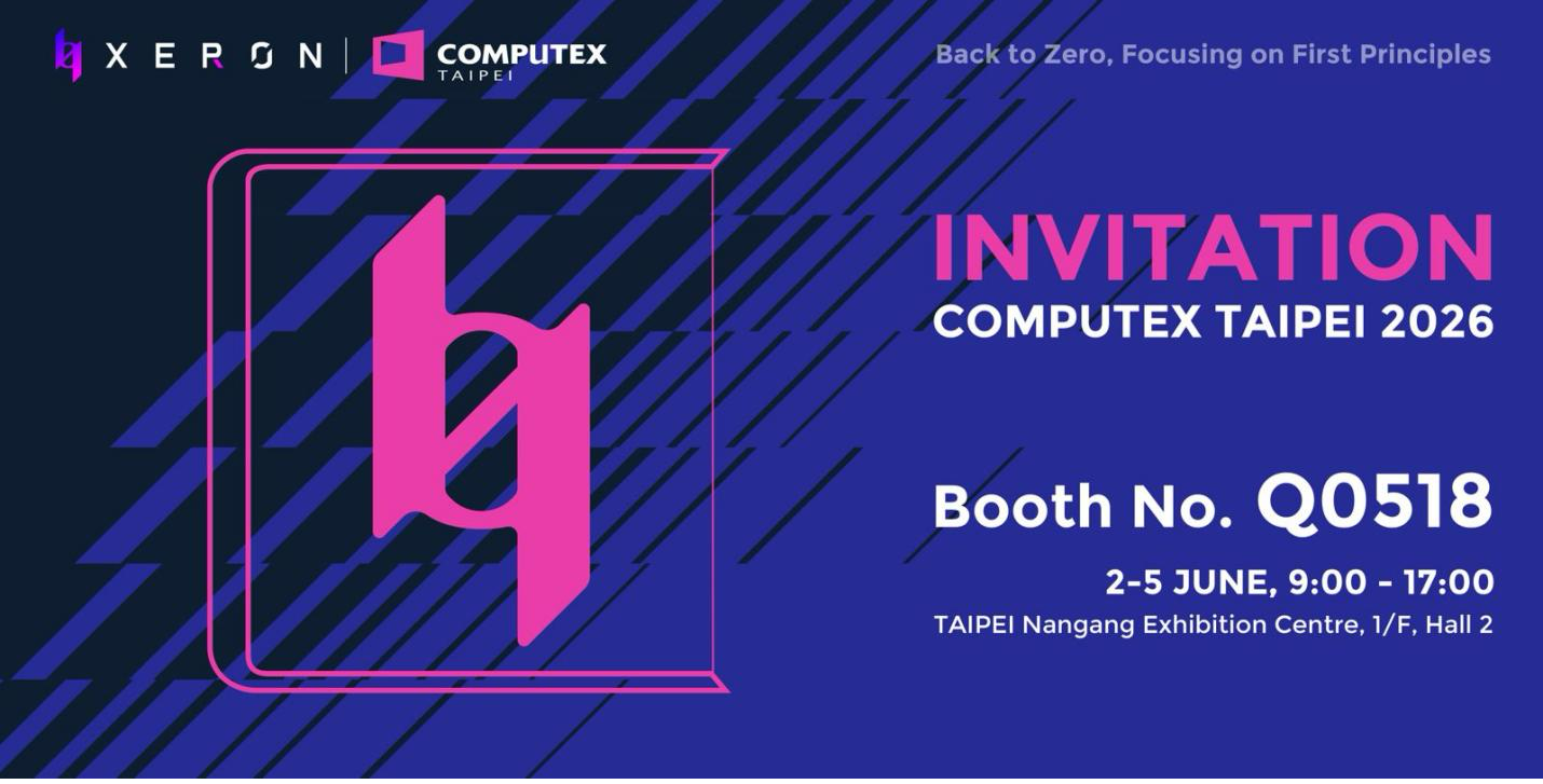 XERON Debuts at Computex 2026 With Bold Cases and Cooling