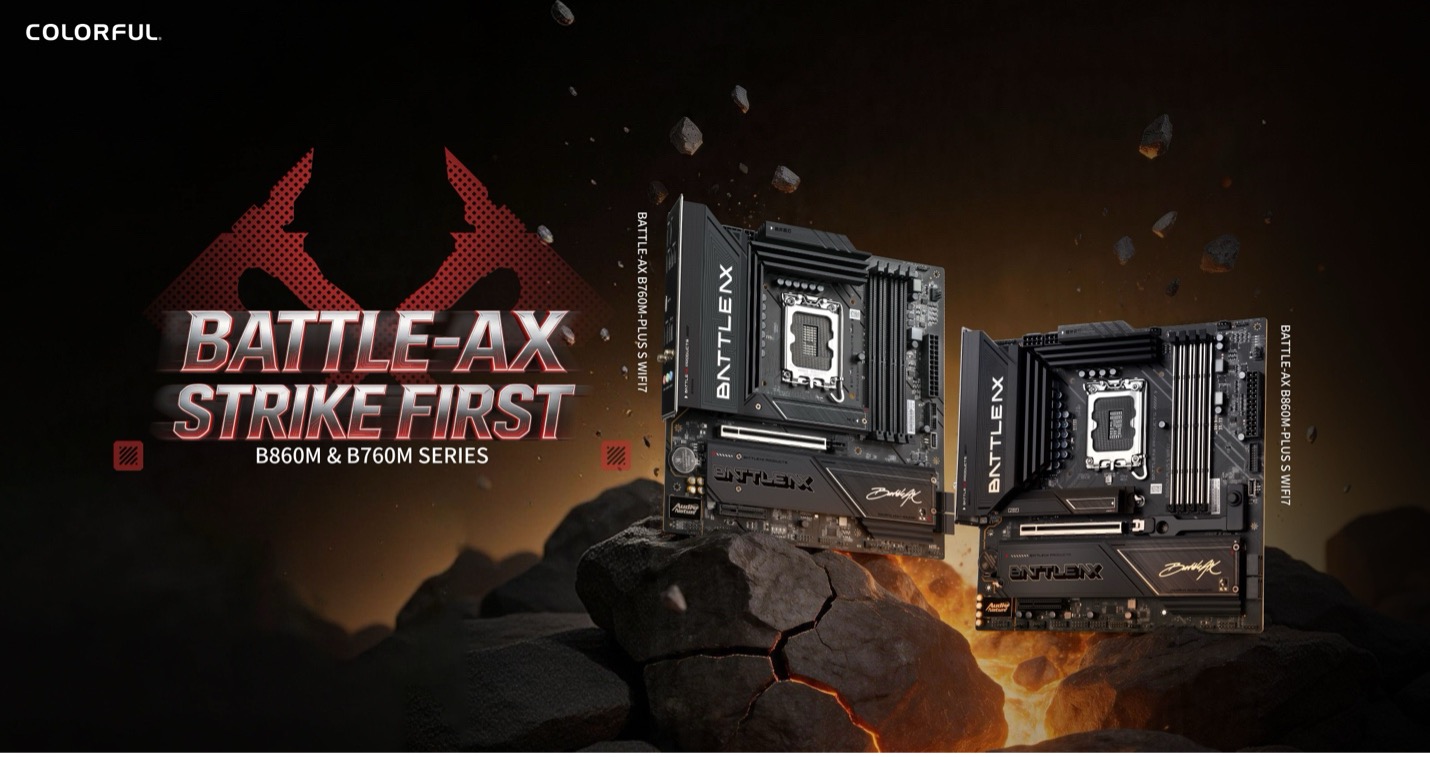 COLORFUL BATTLE-AX B860M and B760M Add Wi-Fi 7