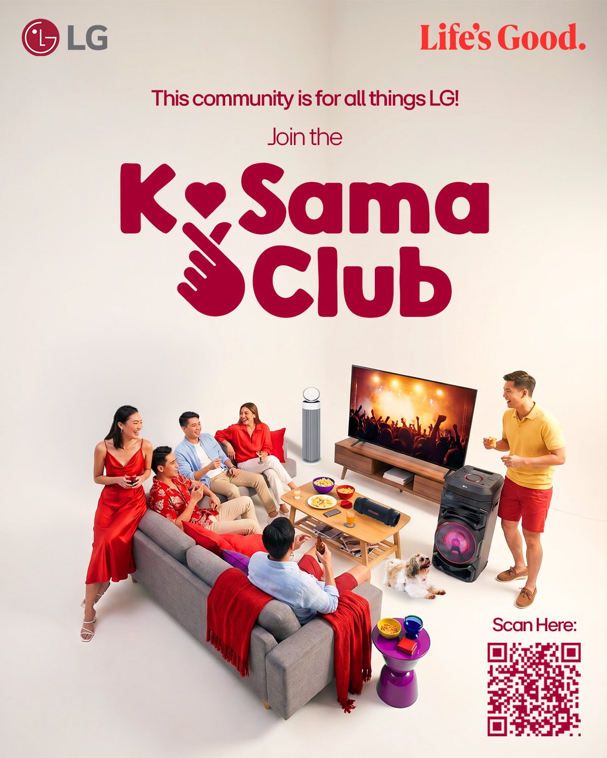 LG Philippines Launches K-Sama Club, an Online Community for Smart Home Users