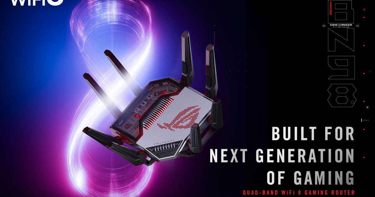 ASUS Puts a WiFi 8 Router on Shelves Before WiFi 8 Devices Exist