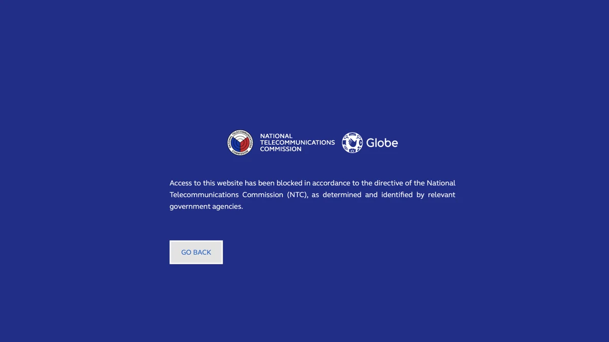 Discord Appears Blocked in the Philippines as NTC Block Page Hits Globe Users