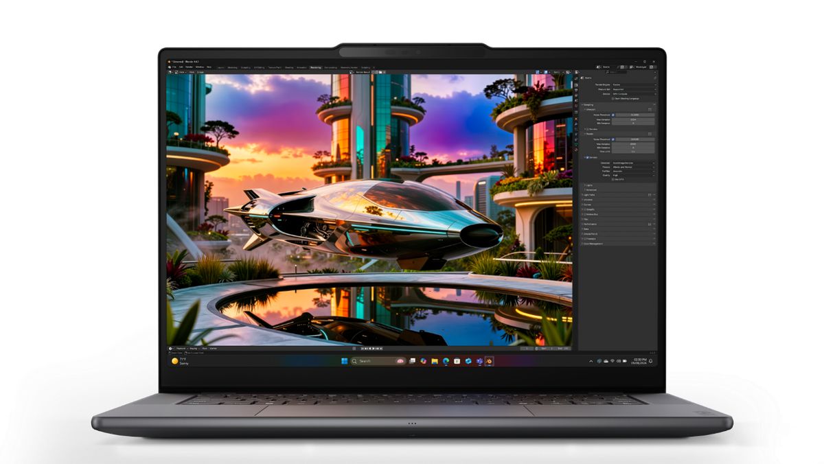 Lenovo Yoga Pro 9n 15-inch creator laptop with NVIDIA RTX Spark